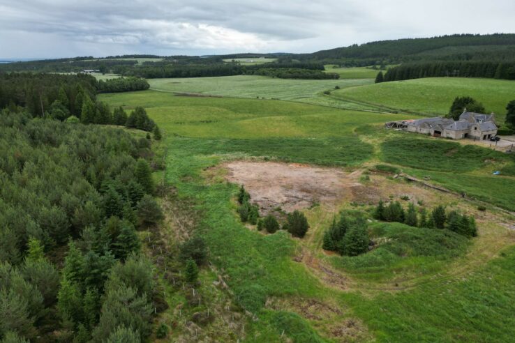 Tomnamoon Development site and steading